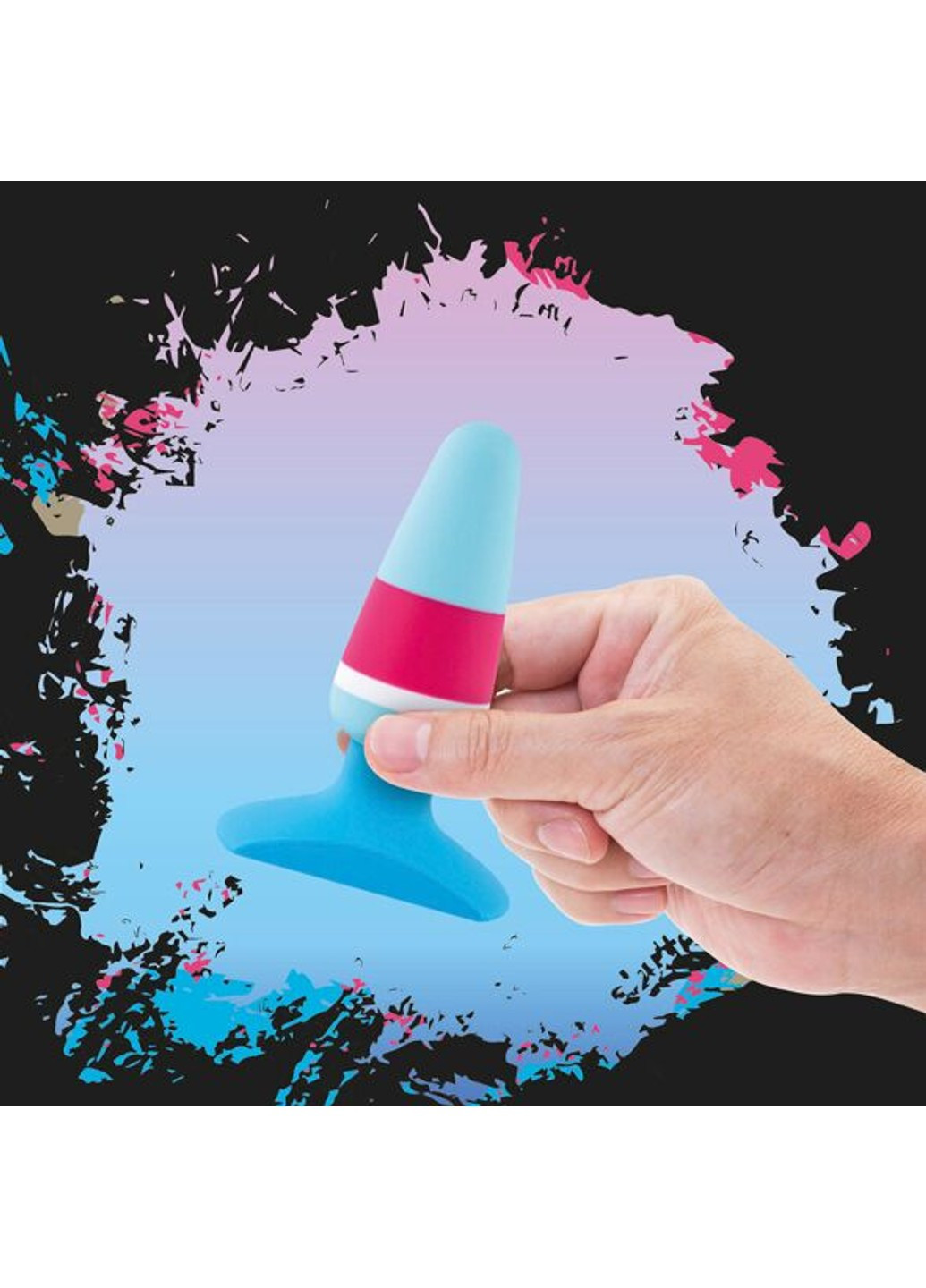 Анальная пробка - Plugz Butt Plug Colors Nr. 1 FeelzToys (254973626)