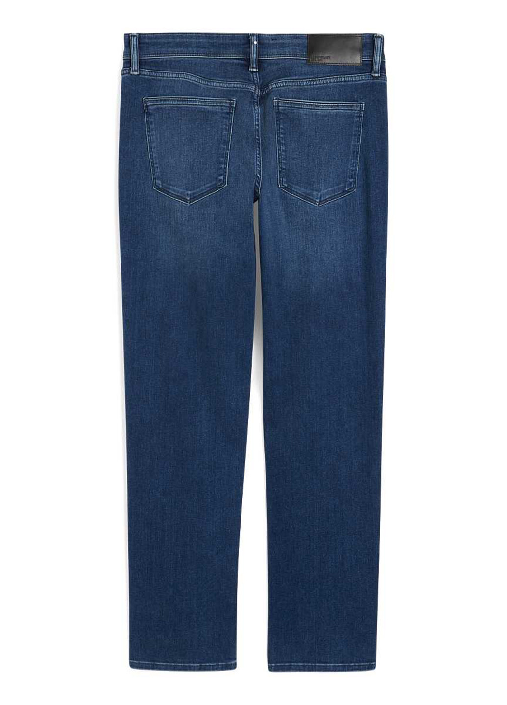 Синие демисезонные зауженные джинсы C&A