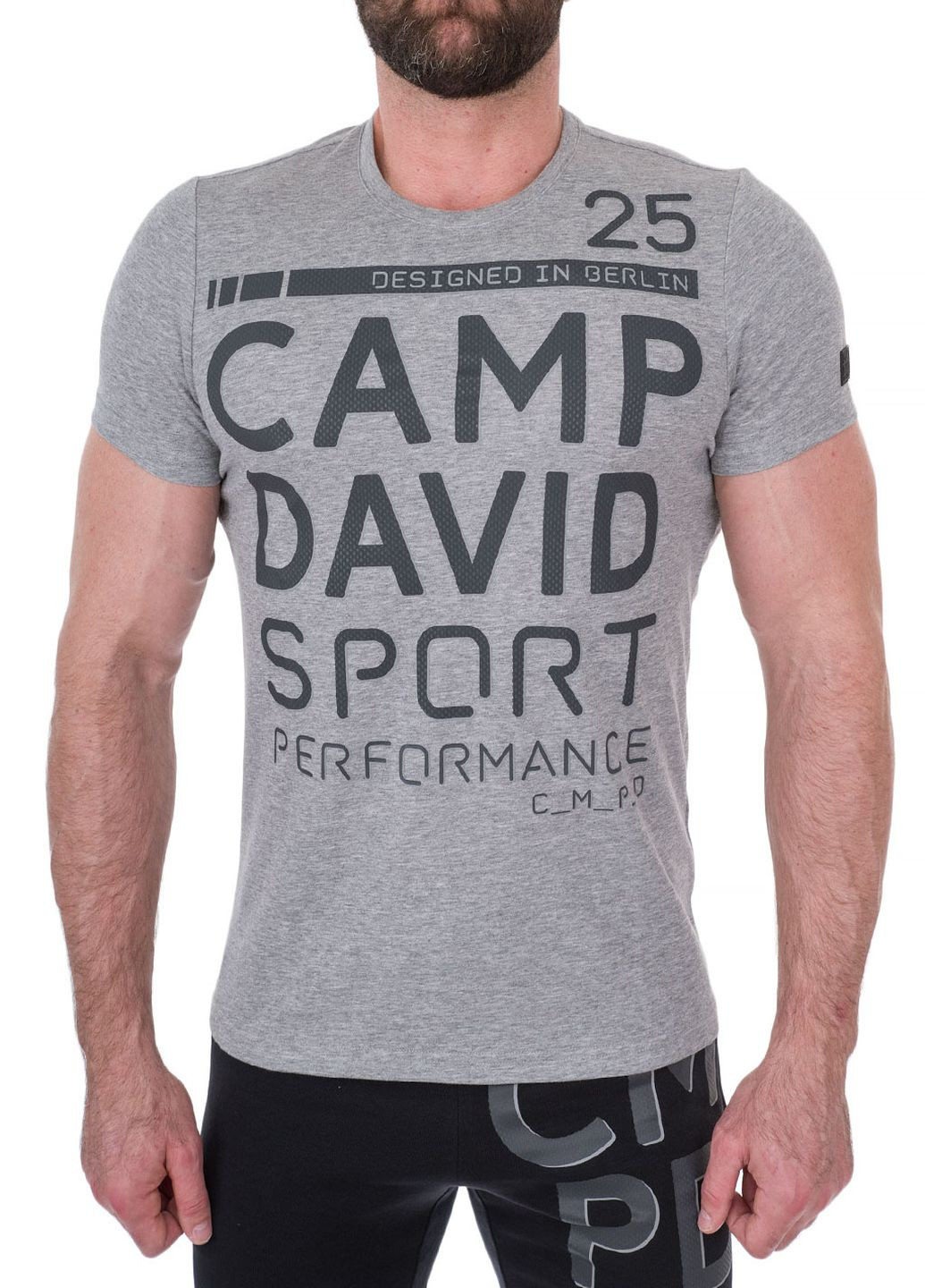 Сіра футболка Camp David
