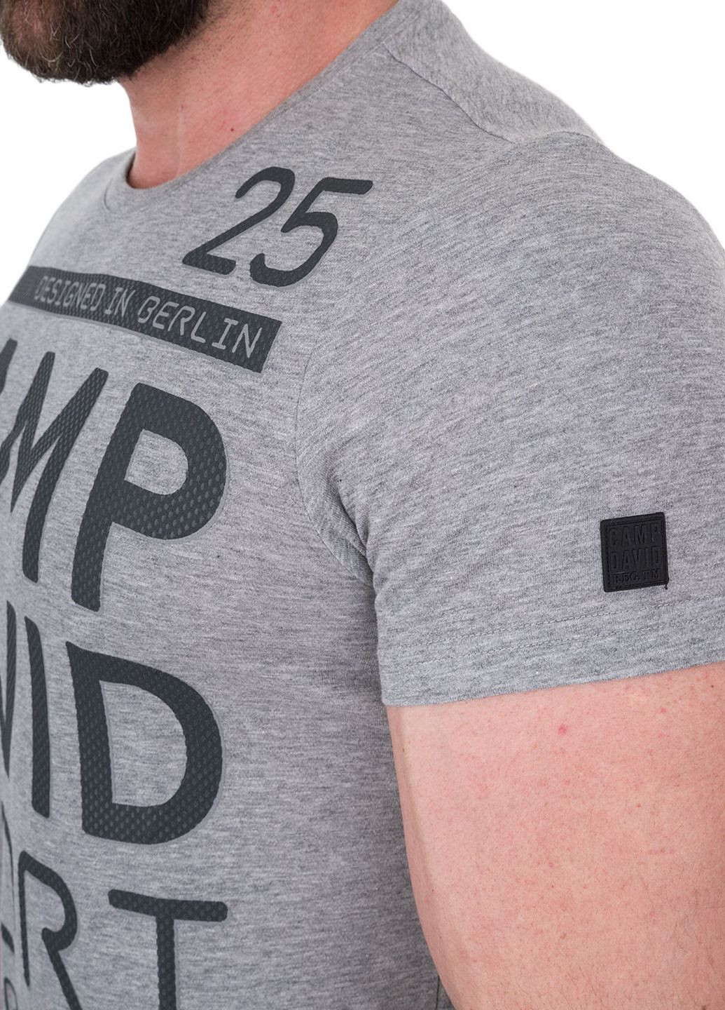 Сіра футболка Camp David