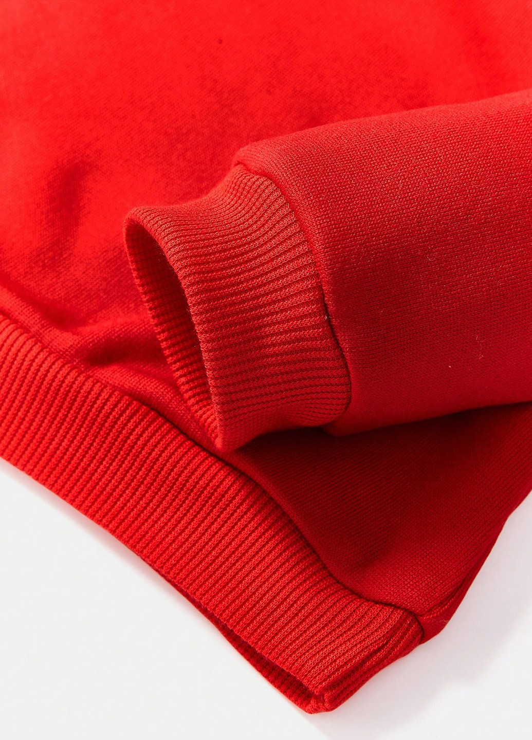 SHEIN свитшот новогодний красный кэжуал, спортивный полиэстер, трикотаж