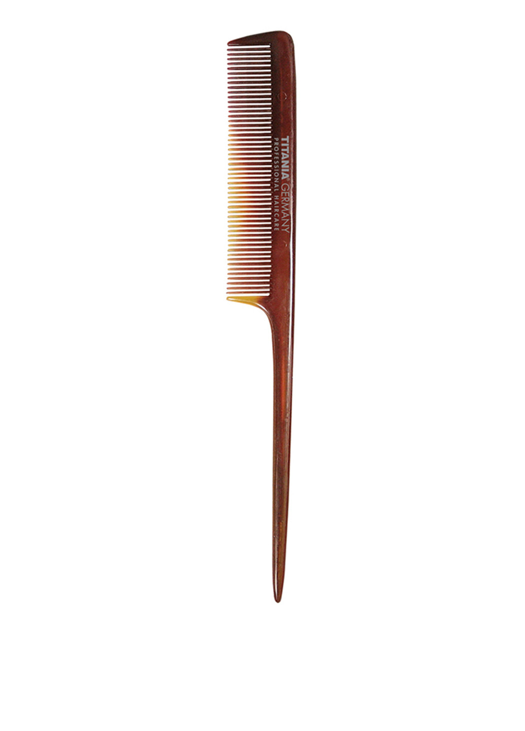 Расческа-планка с пластиковой ручкой Коричневый Titania (83223782)