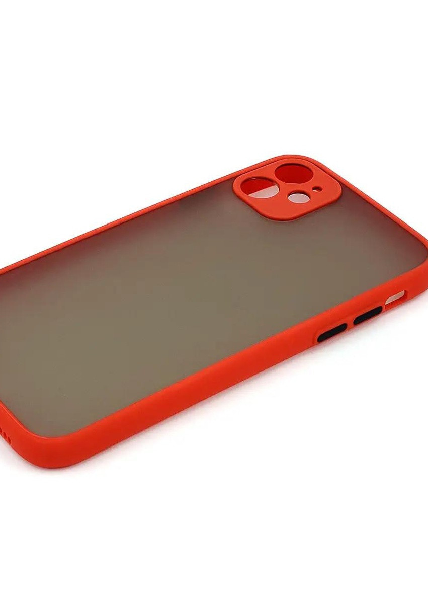 Силиконовый Чехол Накладка Avenger Totu Series Separate Camera Для iPhone 11 Red No Brand (254091627)