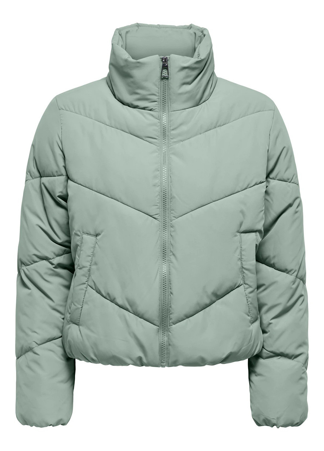 Оливковая демисезонная куртка Only