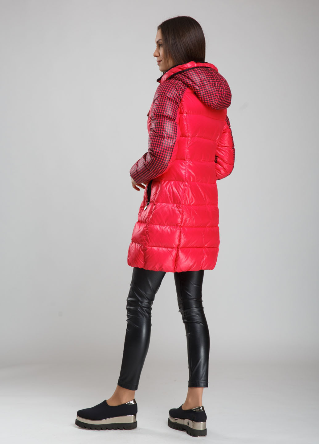 Рожева зимня куртка Classic