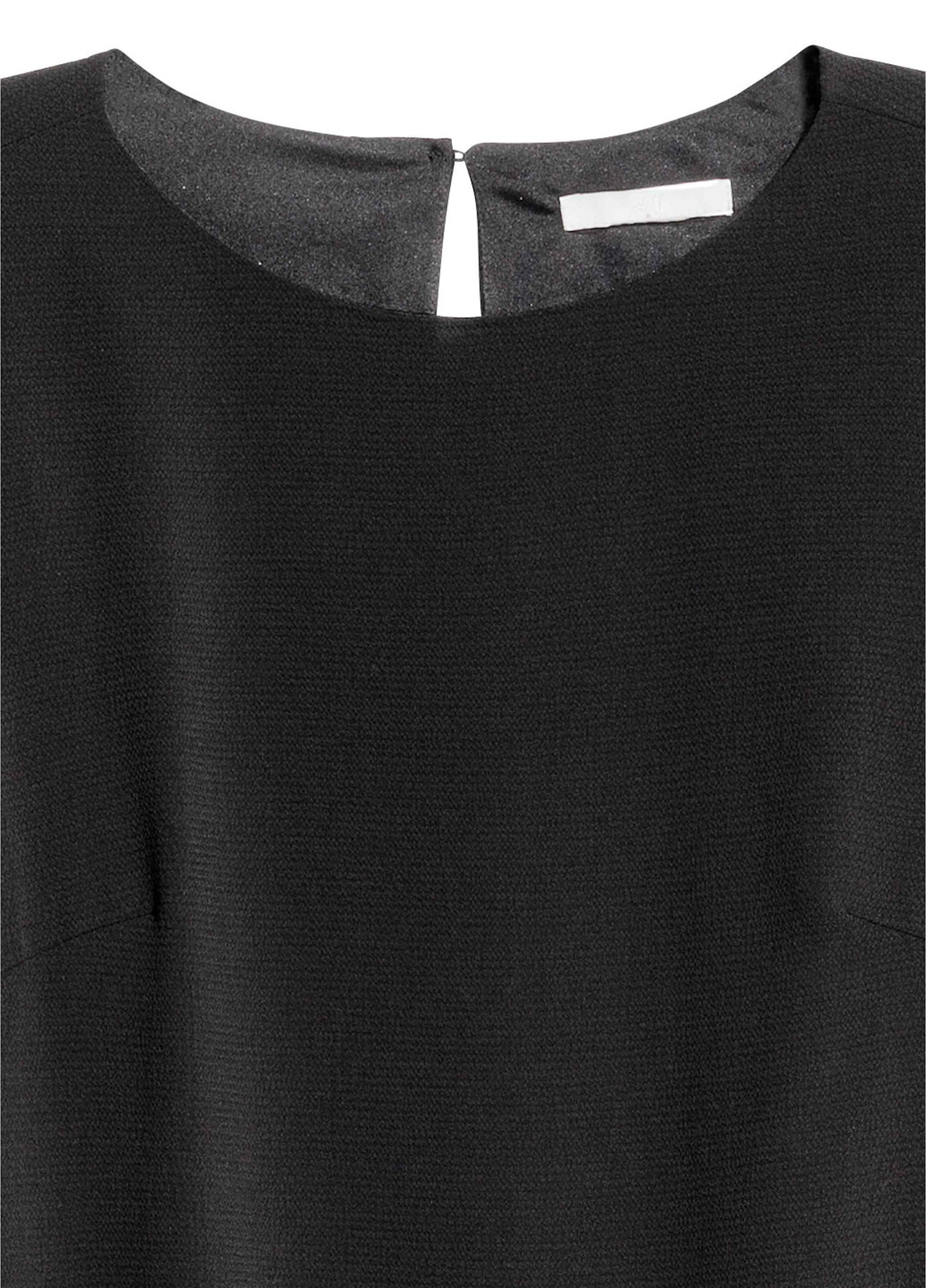 Чорна кежуал сукня дзвін H&M однотонна