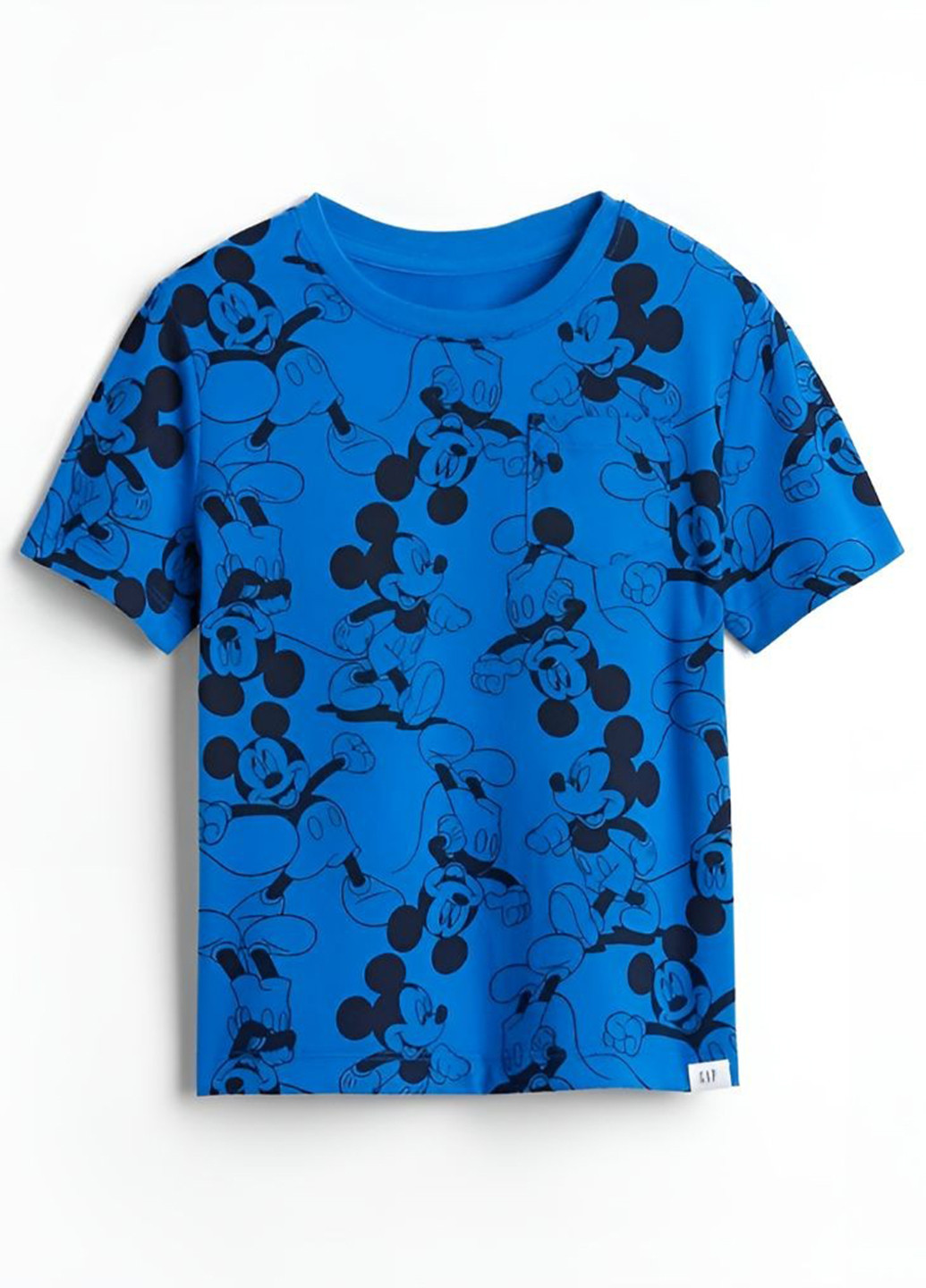 Синяя летняя футболка Gap