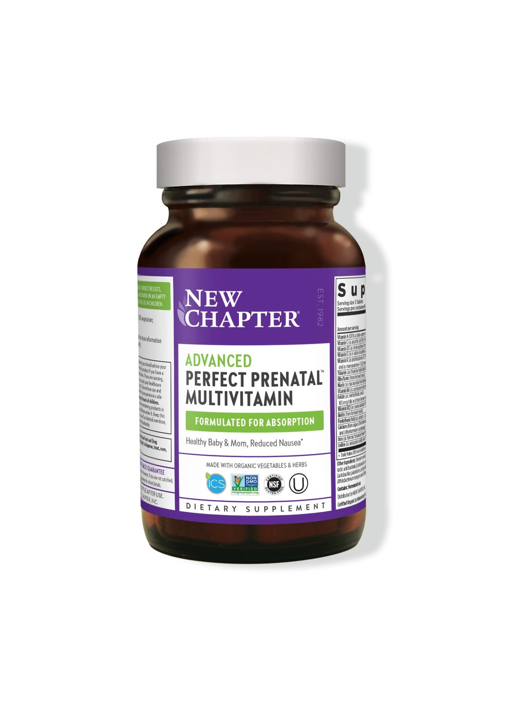 Мультивітаміни для Вагітних, Perfect Prenatal,, 192 таблетки New Chapter (255410414)