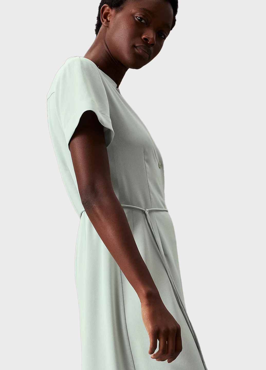 М'ятна кежуал сукня сукня-сорочка Calvin Klein однотонна