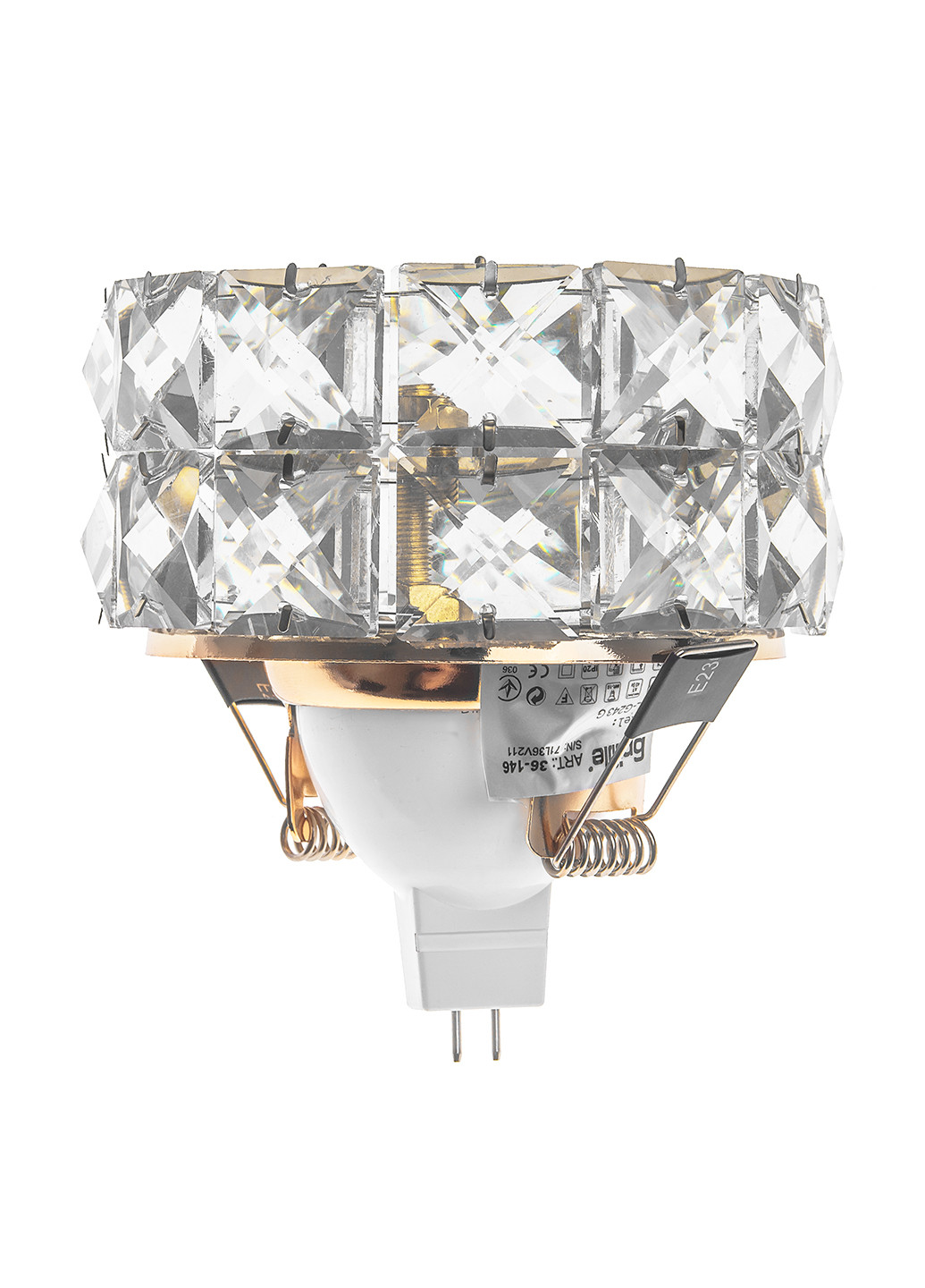 Світильник точковий, 95х48 мм Brille (129870227)