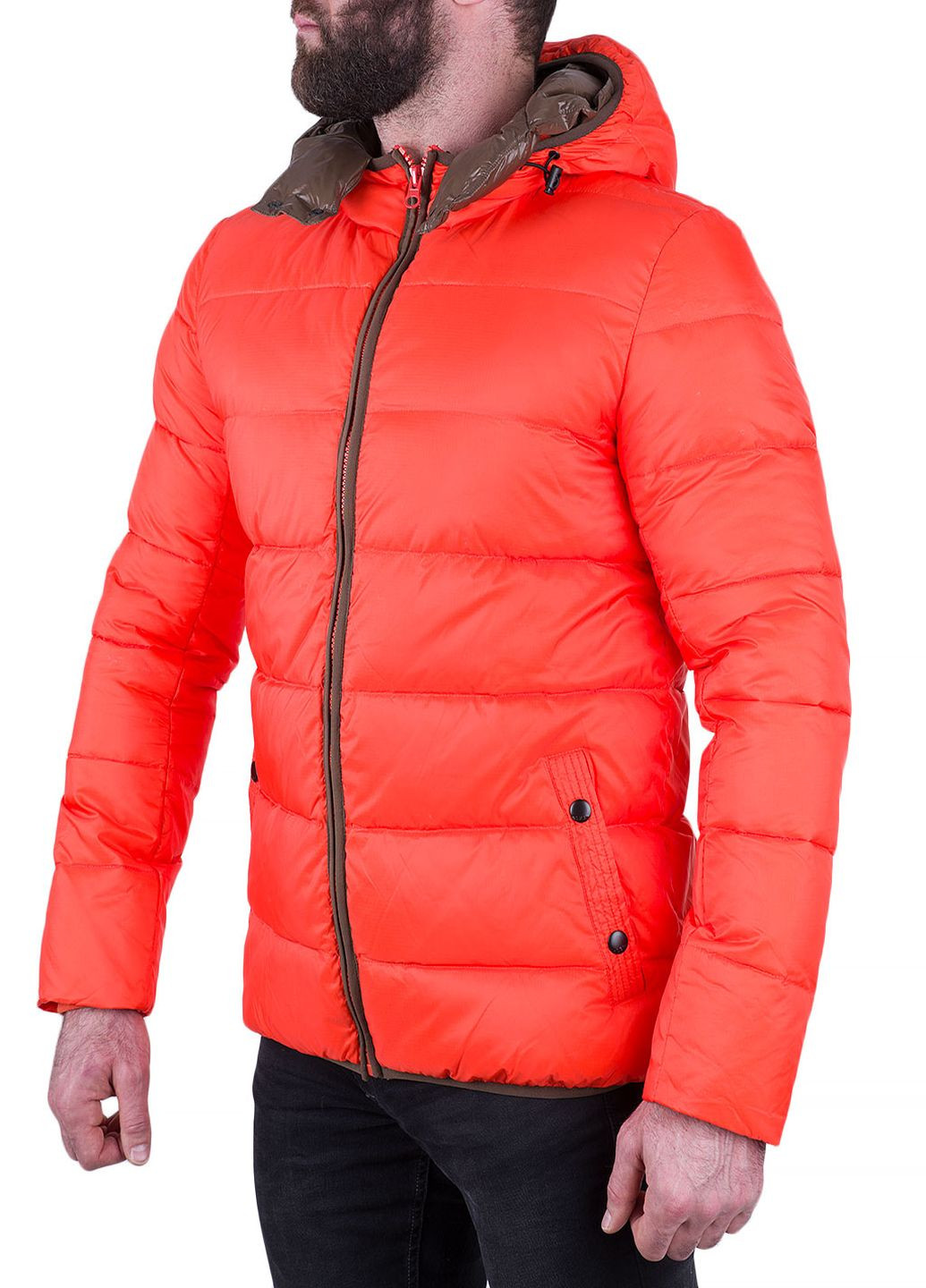 Оранжевая зимняя куртка Blend