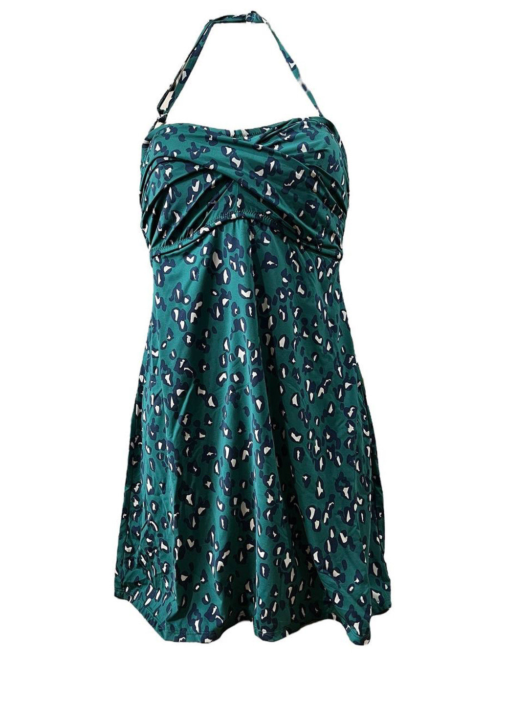 Зелений літній купальник купальник-сукня, суцільний Garnet Hill