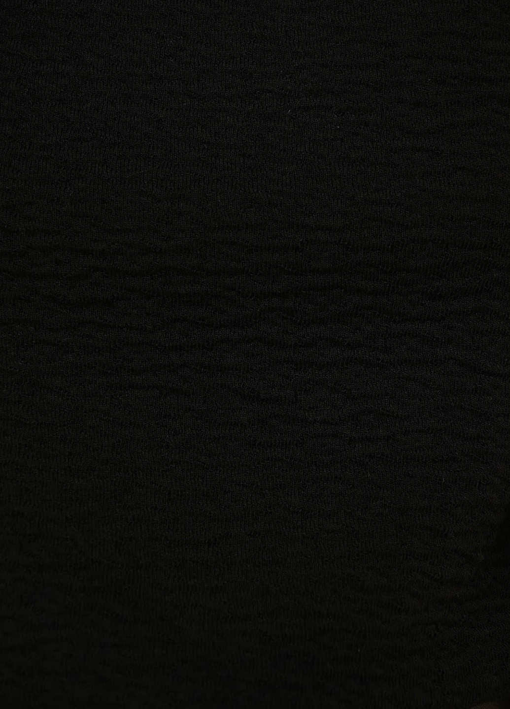 Свитшот NA-KD - Прямой крой однотонный черный кэжуал трикотаж, полиэстер - (250438785)