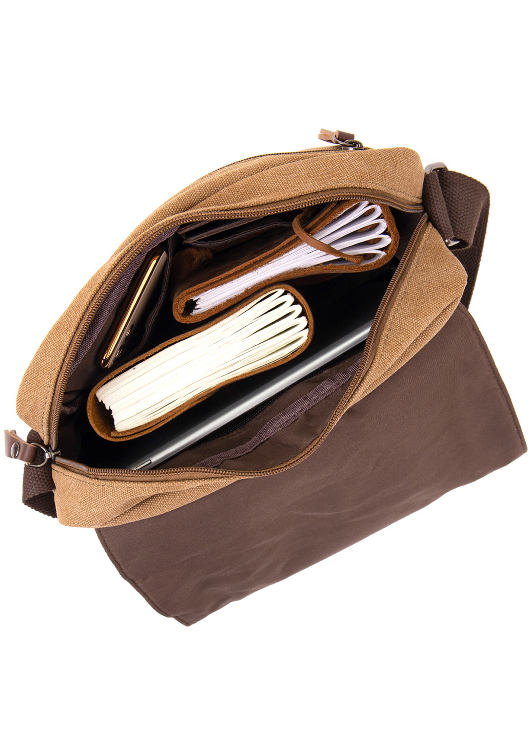 Мужская сумка почтальонка 27,3х21,7х10 см Vintage (242187858)