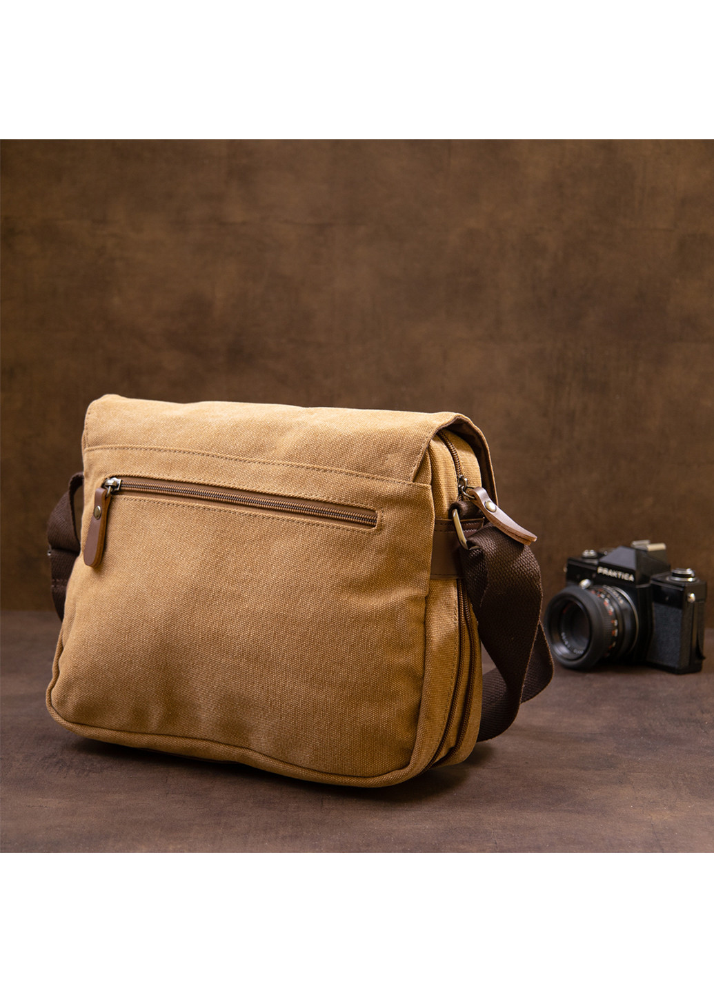 Мужская сумка почтальонка 27,3х21,7х10 см Vintage (242187858)