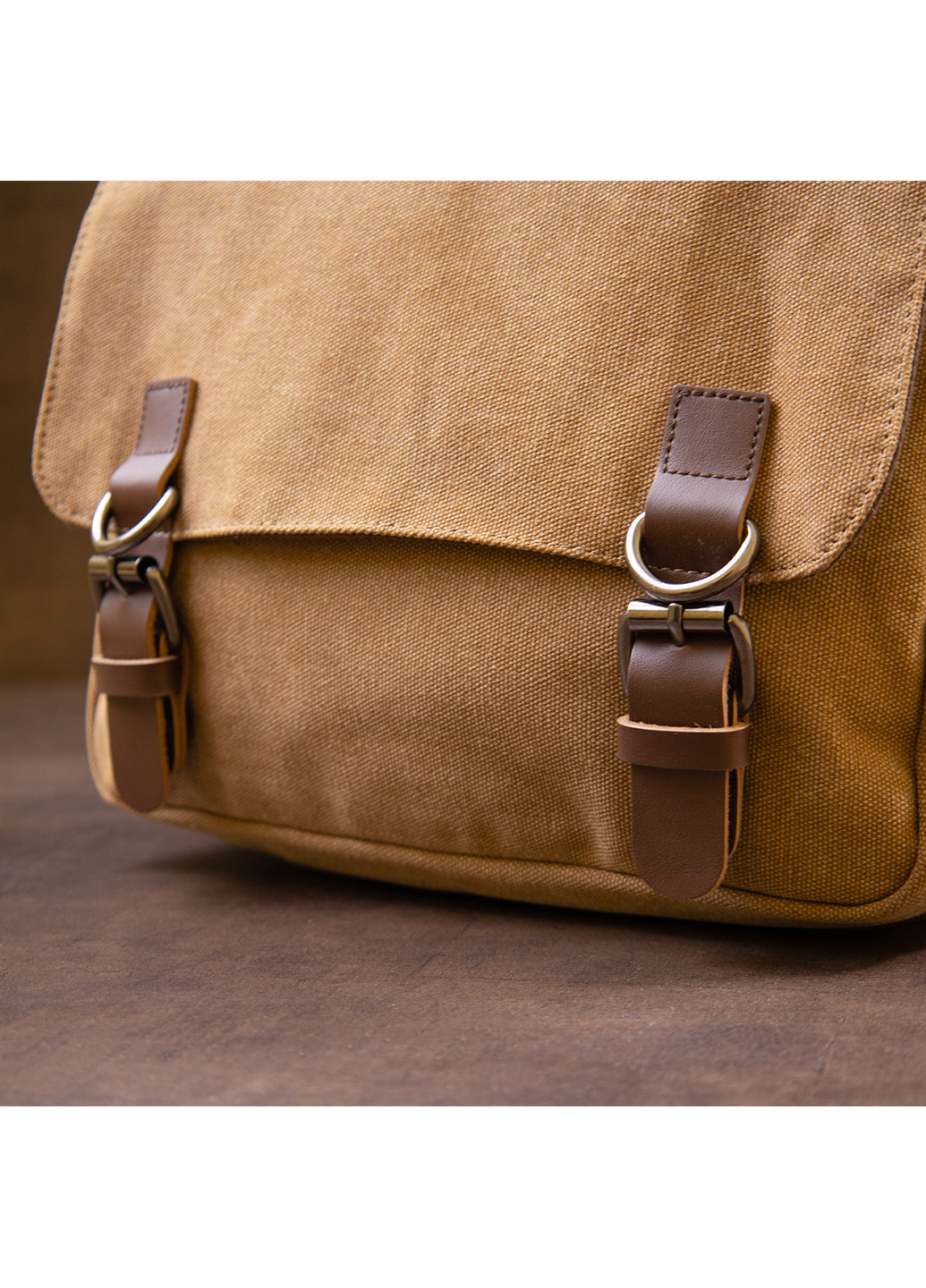 Мужская сумка почтальонка 27,3х21,7х10 см Vintage (242187858)