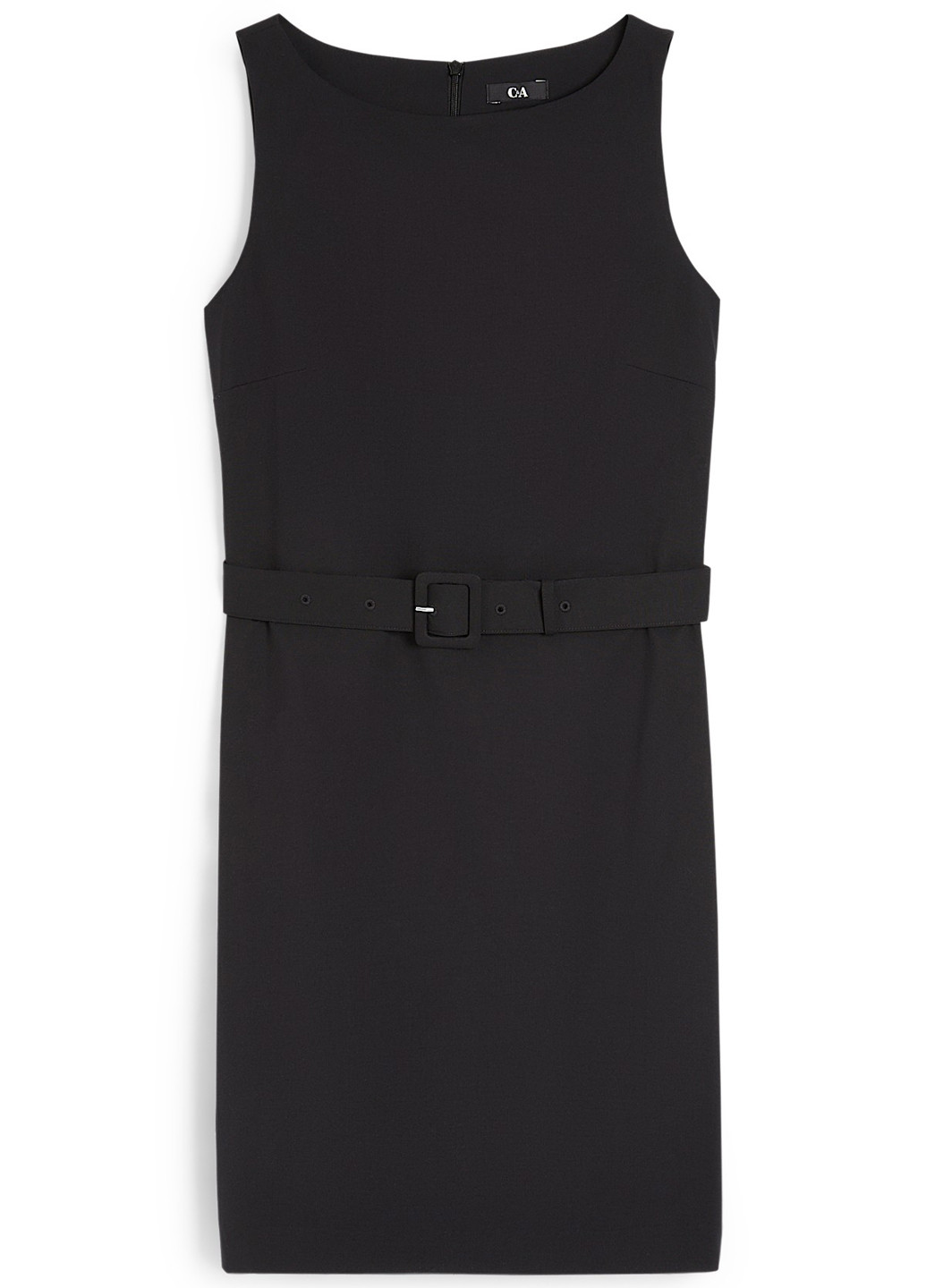 Чорна кежуал сукня футляр C&A однотонна
