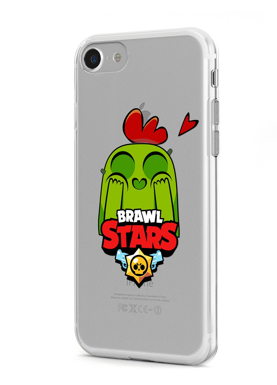 Чохол силіконовий Apple Iphone 11 Pro Спайк Бравл Старс (Spike Brawl Stars) (9231-1010) MobiPrint (219283961)