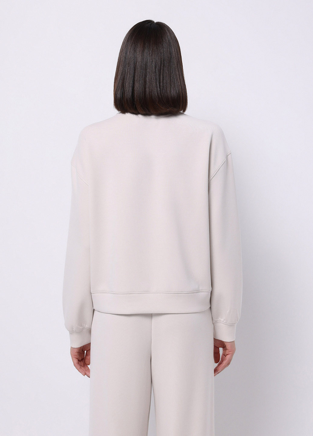 Бежевый свитшот Colin's однотонный без декора (360797513)