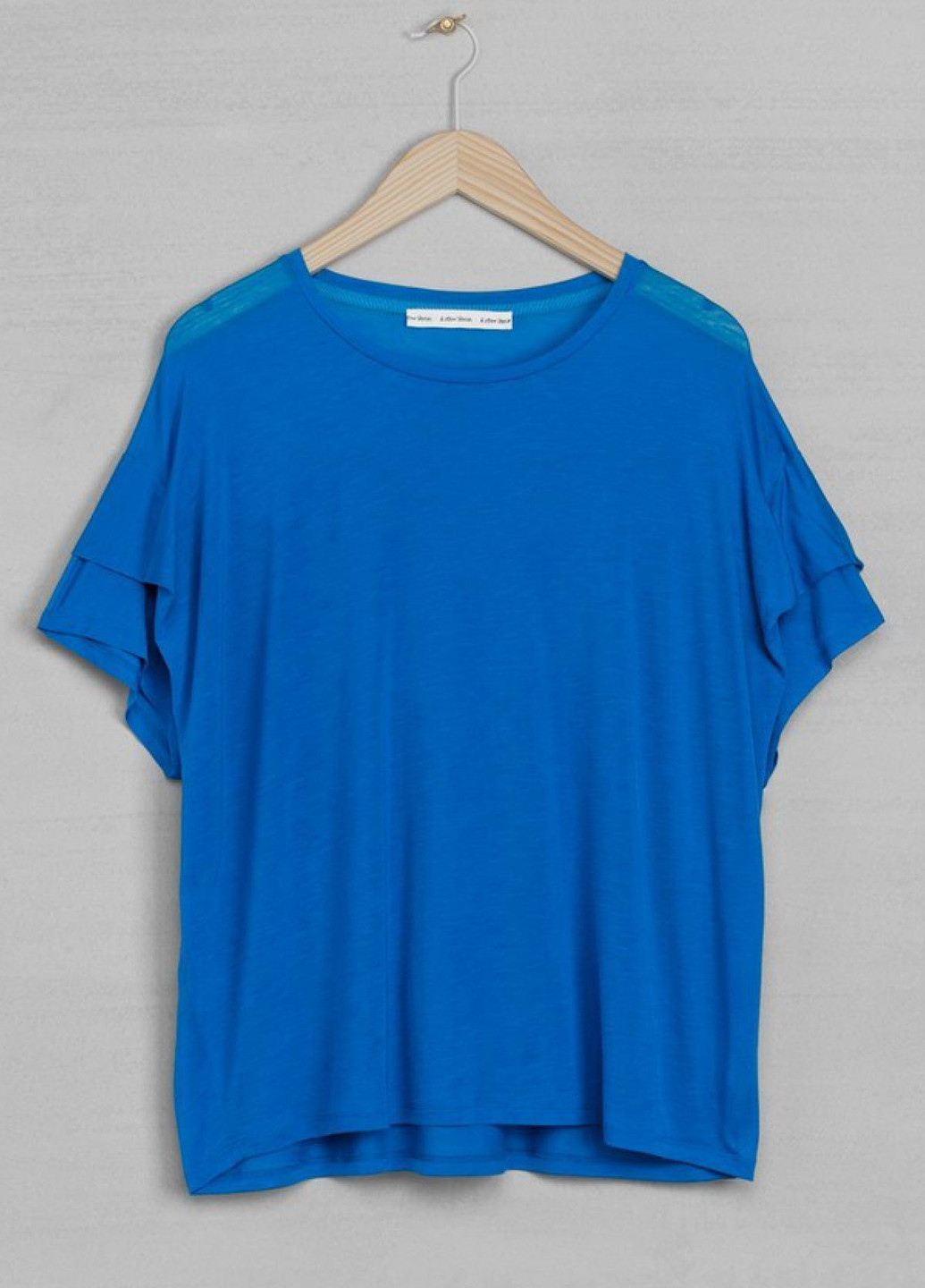 Синяя летняя футболка & Other Stories