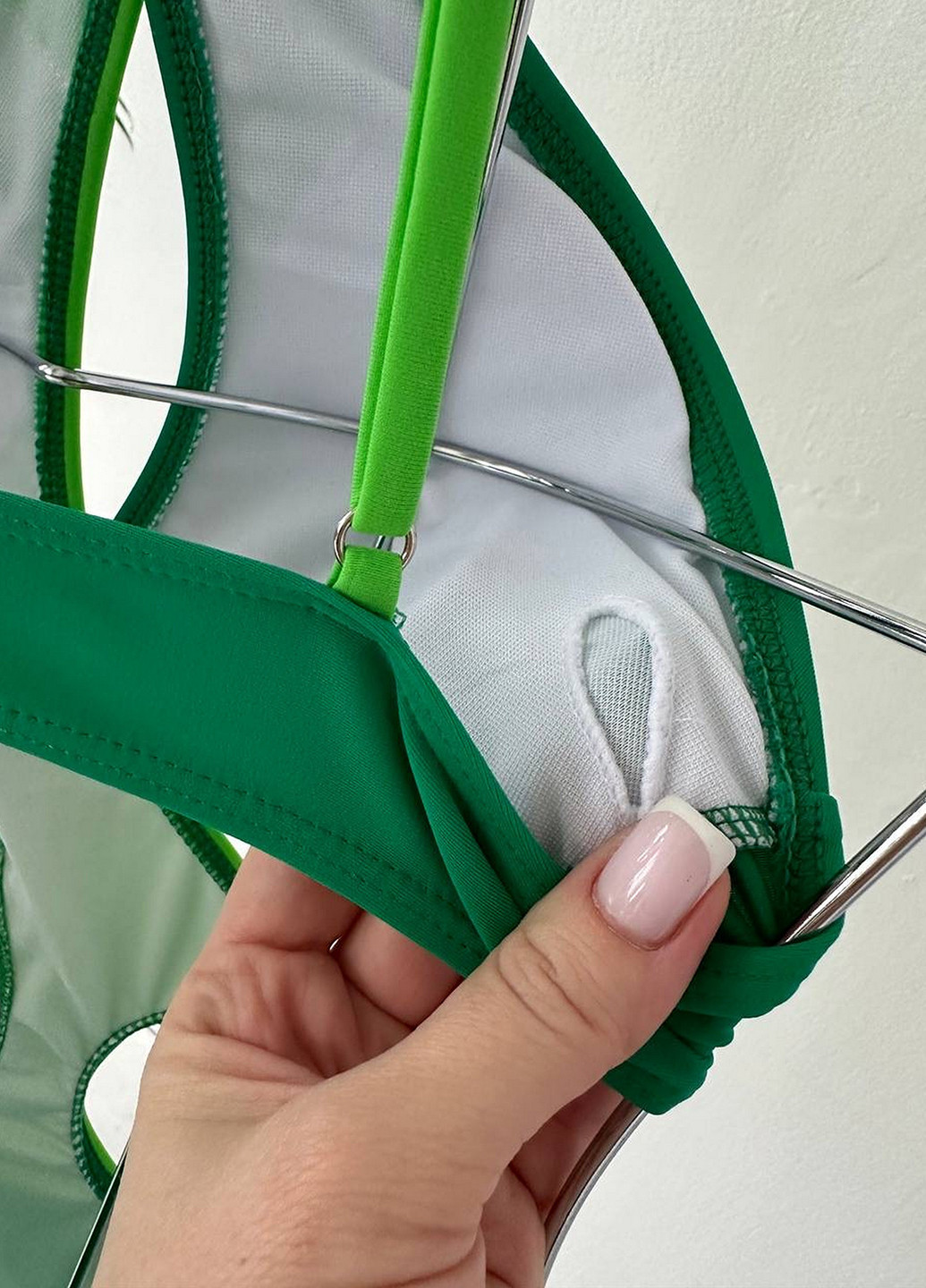 Зеленый летний купальник монокини, слитный NOVA VEGA