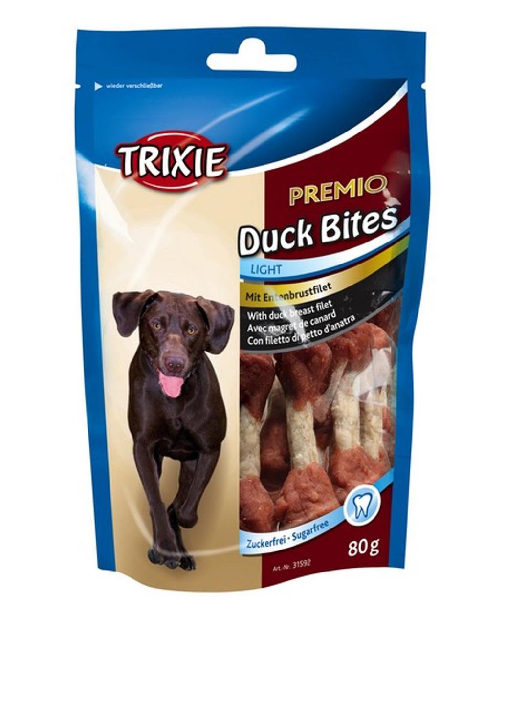 Лакомство для собак "PREMIO Duck Bites" с уткой, 80 г Trixie (16934932)