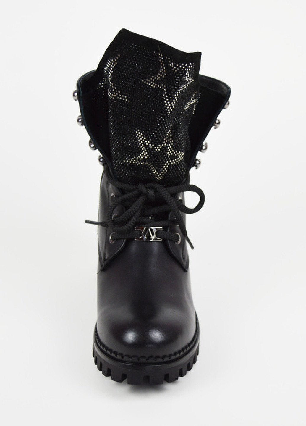 Шкіряні черевики на підборах Alpino (256549884)