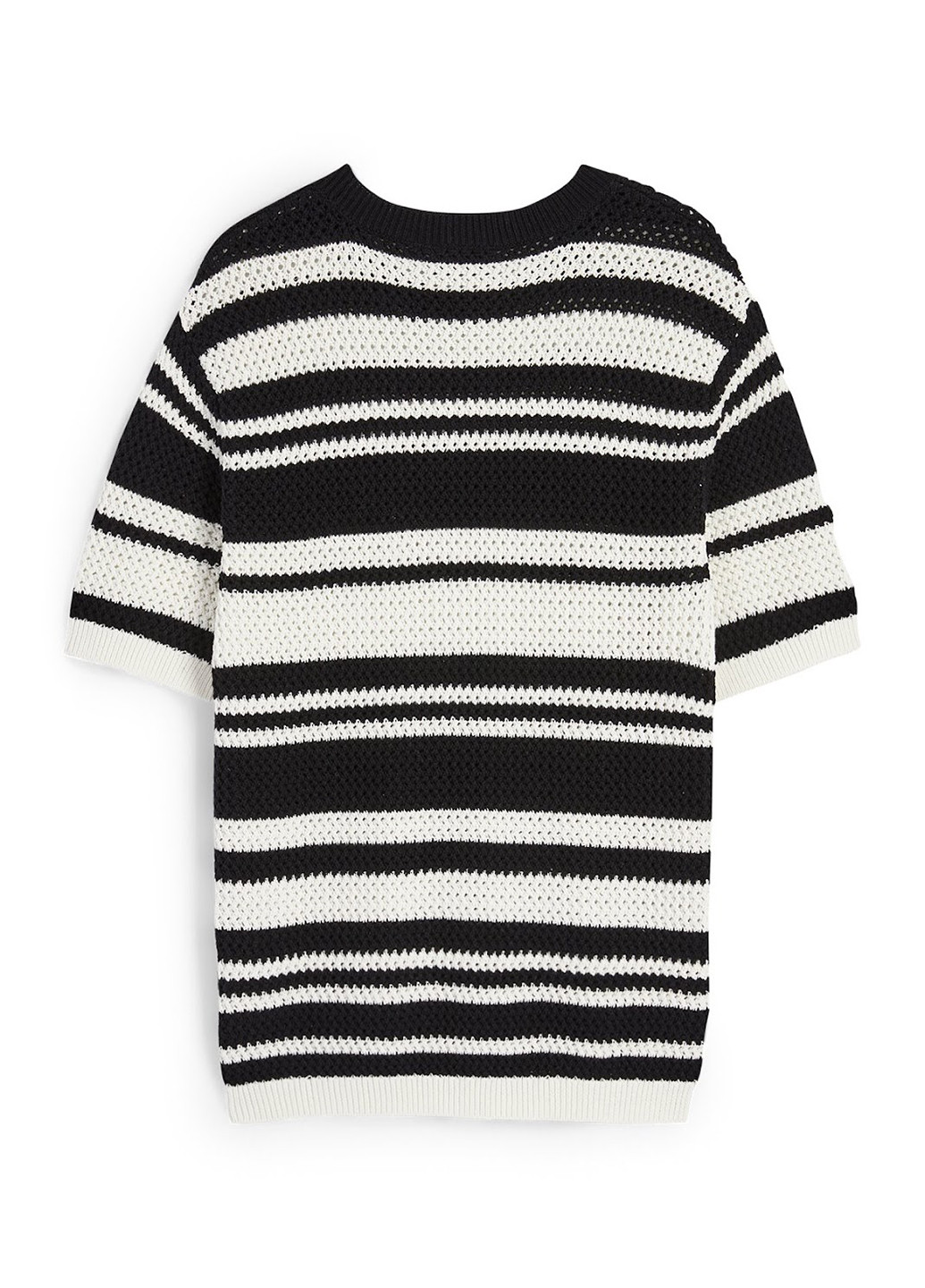 Черно-белый летний джемпер джемпер C&A