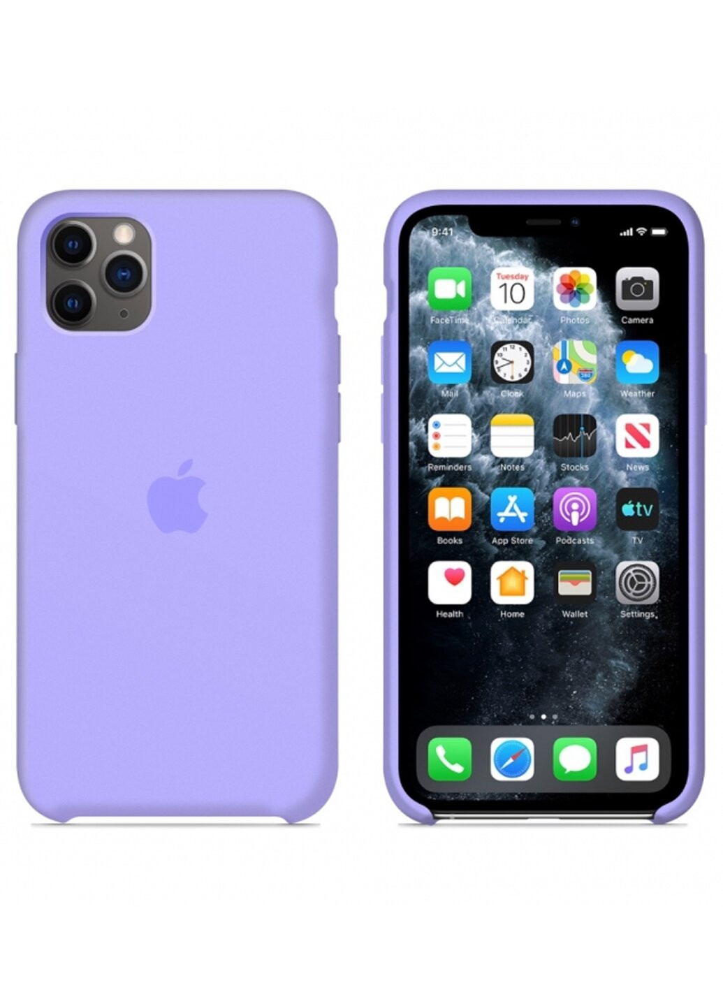 Чохол Silicone Case для iPhone 11 Pro Max Pale Purple ARM (220821735)