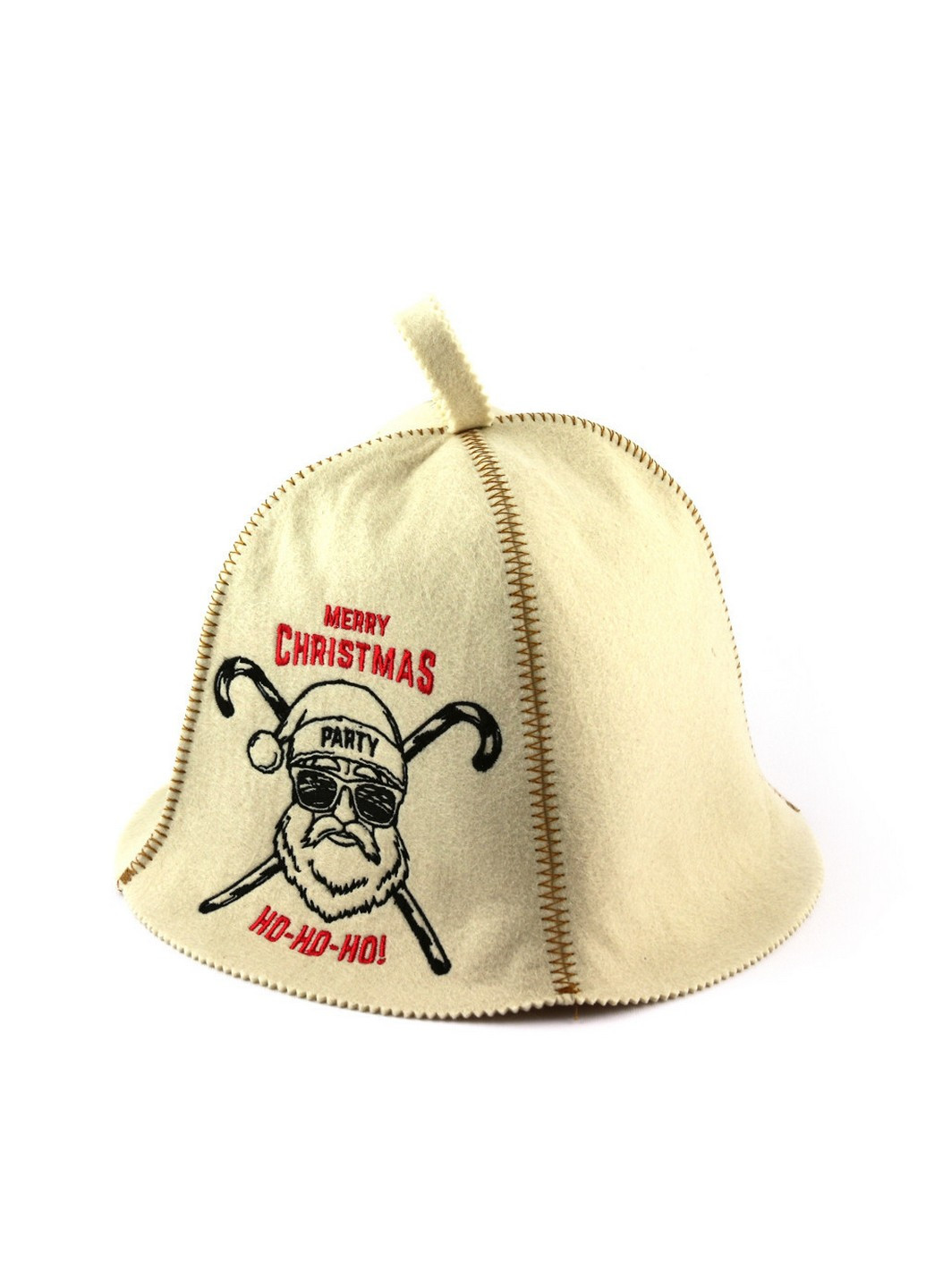 Шапка для сауни "Merry Christmas" Універсальний Luxyart (254456063)