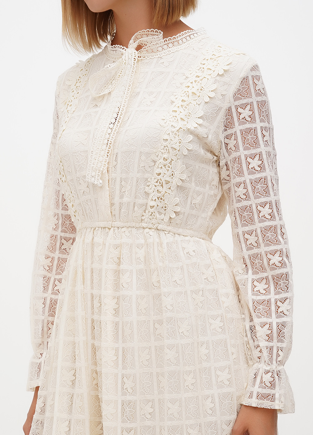 Молочна кежуал сукня Minus однотонна