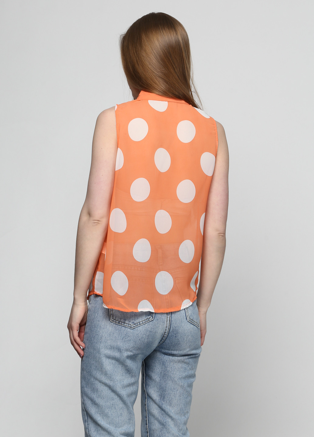 Оранжевая блуза Victoria Cortes