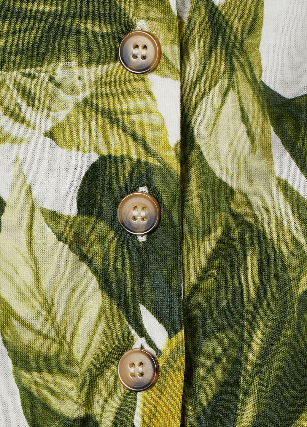 Комбинезон H&M комбинезон-шорты цветочный зелёный кэжуал вискоза, трикотаж