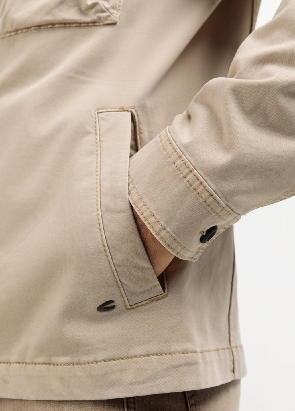 Пісочна літня куртка Camel Active Indoor Regular Fit