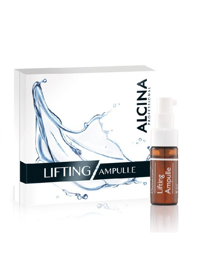 Ампула для обличчя з ліфтинг-ефектом для всіх типів шкіри 5 мл Lifting Ampulle Alcina Professional (256459032)