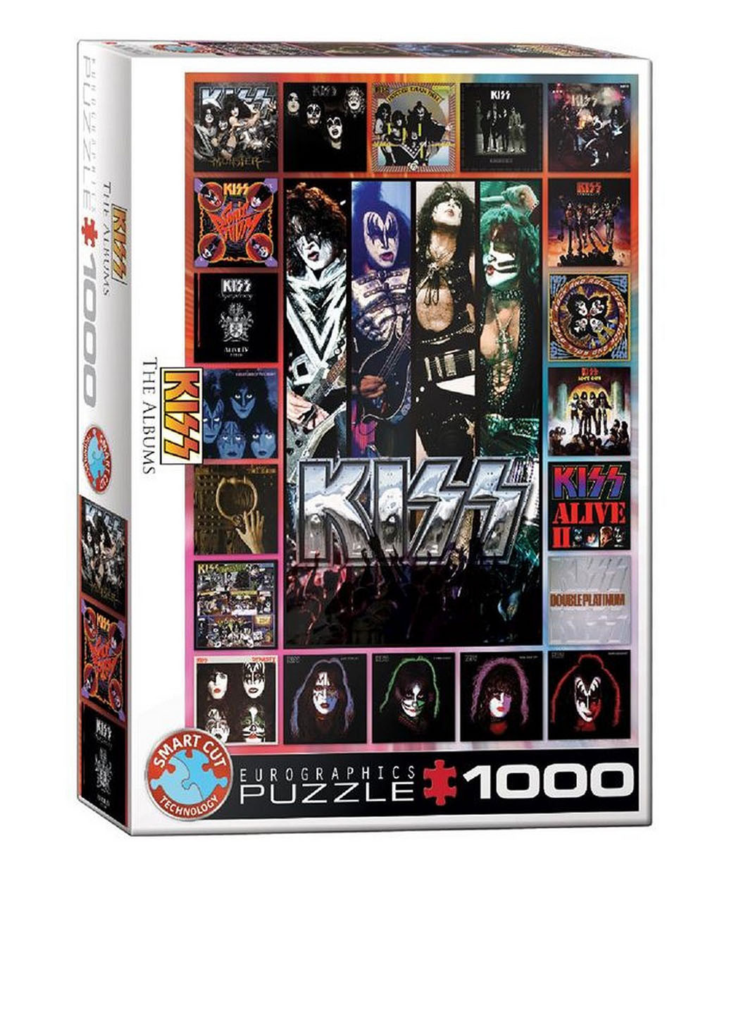 Пазл KISS Альбоми (1000 елементів) Eurographics (286230068)