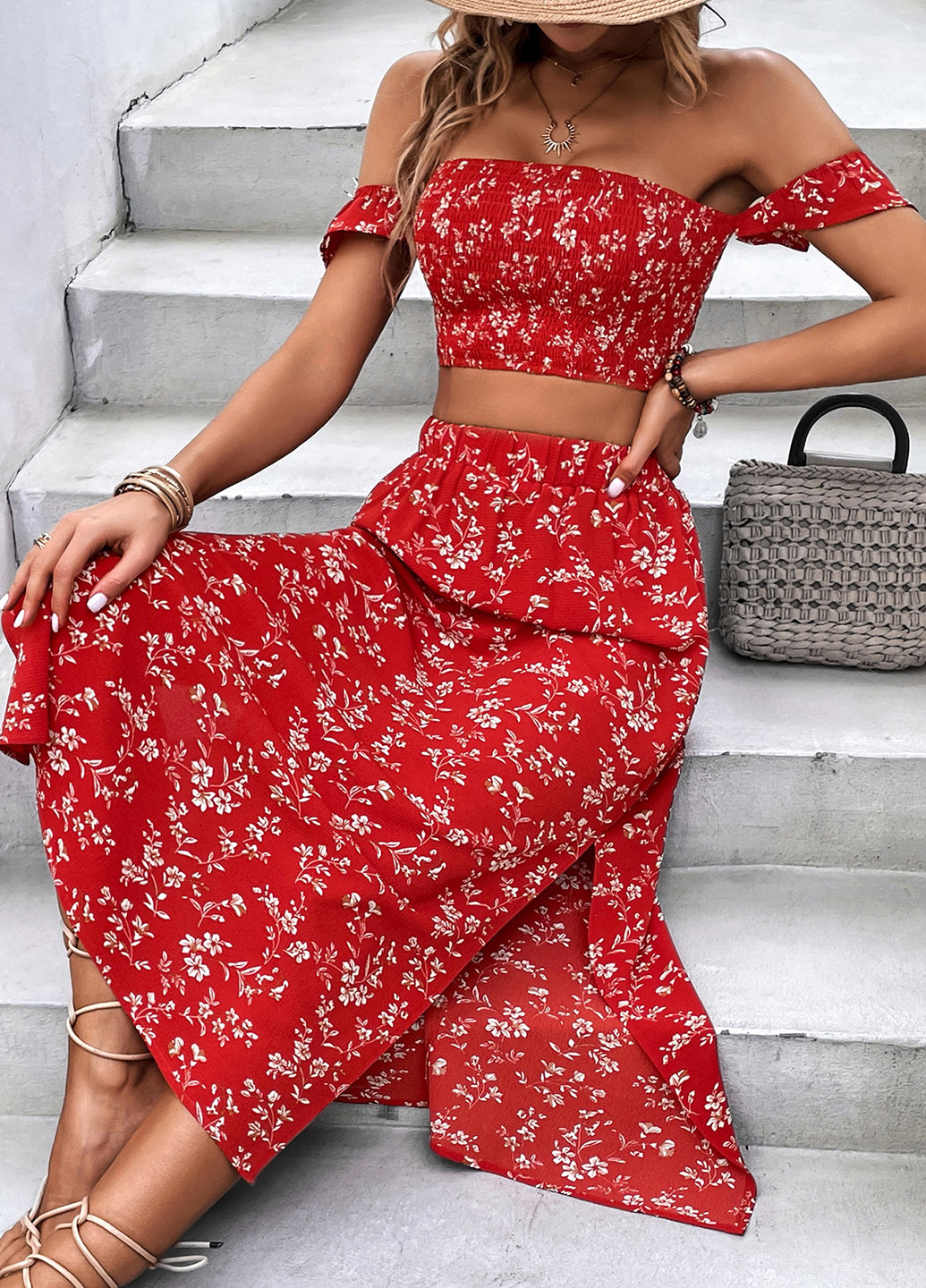 Костюм (топ, спідниця) SHEIN (316734351)