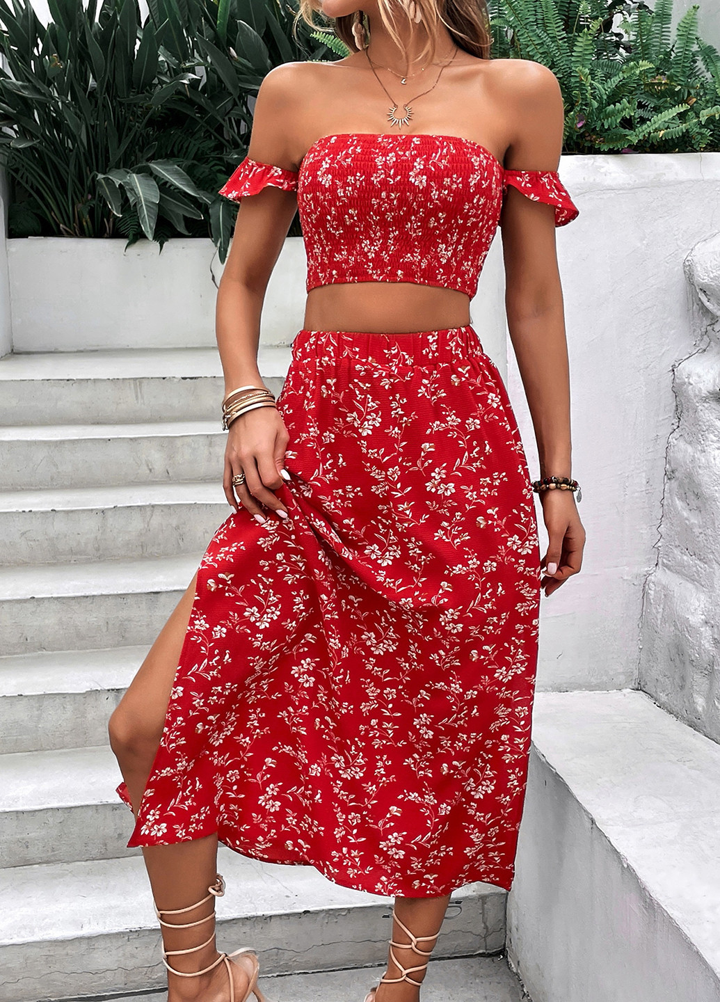 Костюм (топ, спідниця) SHEIN (316734351)