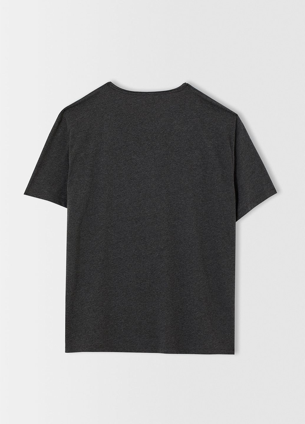 Темно-серая футболка DeFacto