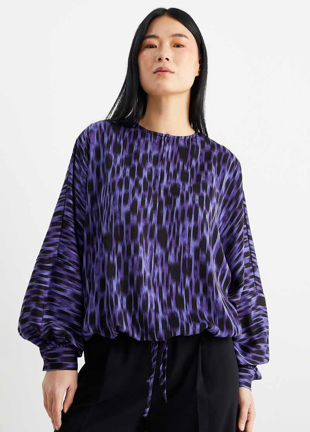 Фіолетова блуза C&A