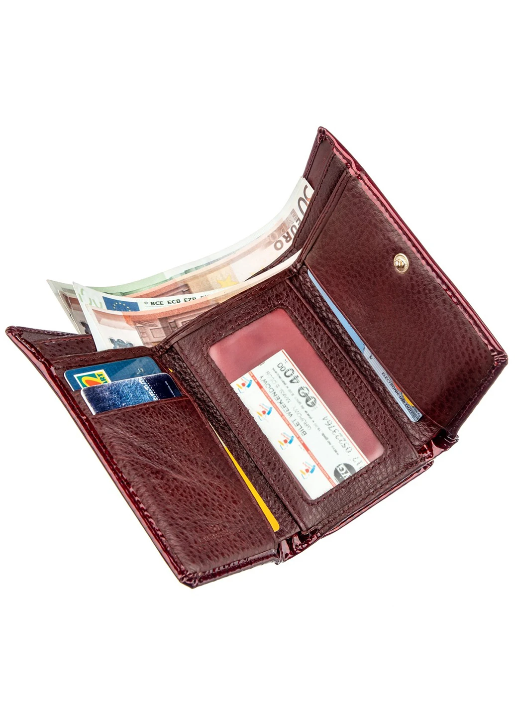 Женский кожаный кошелек 13х8 см st leather (252127038)