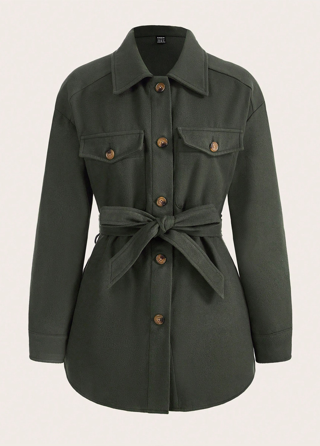 Куртка-сорочка SHEIN (316158336)