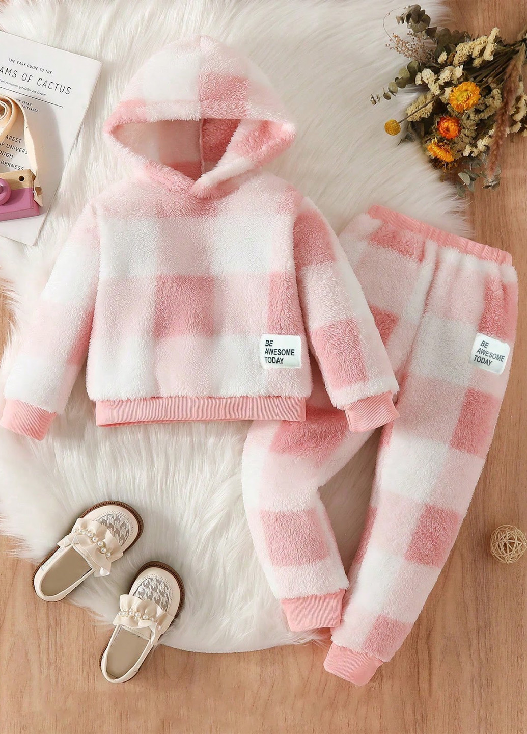 Спортивный костюм (худи, брюки) SHEIN (331019427)
