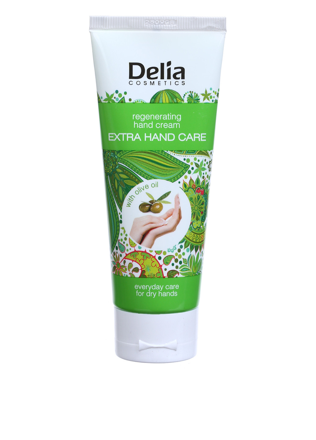 Крем для рук регенерирующий с оливковым маслом, 75 мл Delia Cosmetics (26919801)