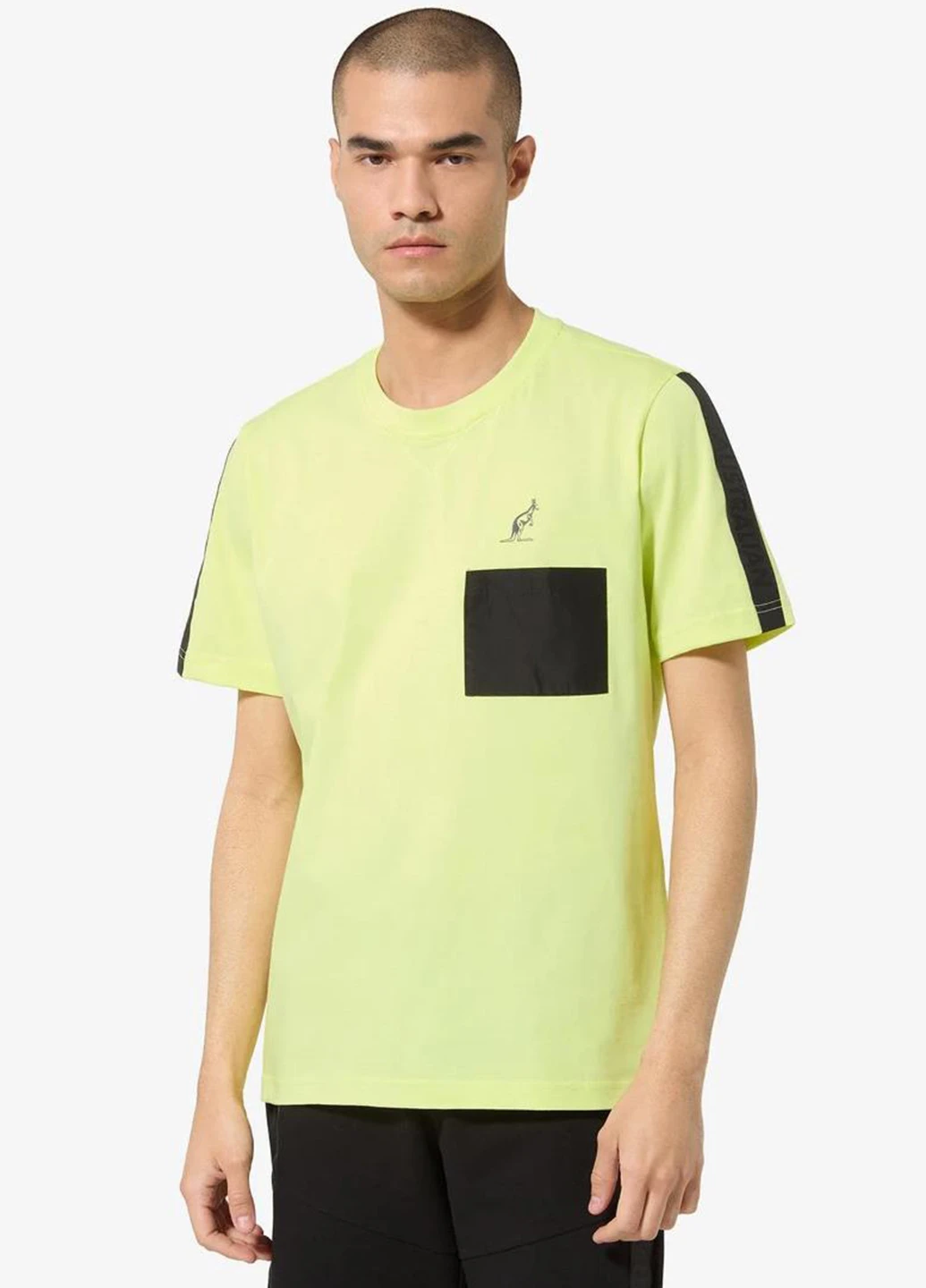 Салатовая футболка lsuts0017-074 Australian Impact T-shirt