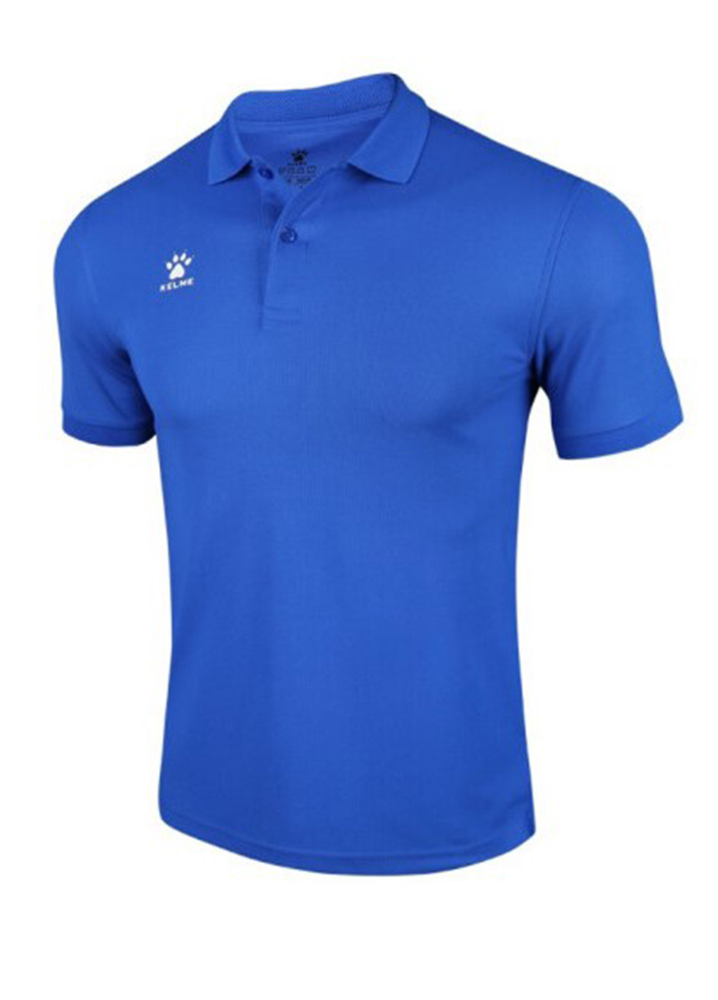 Светло-синяя футболка-поло для мужчин Kelme с логотипом