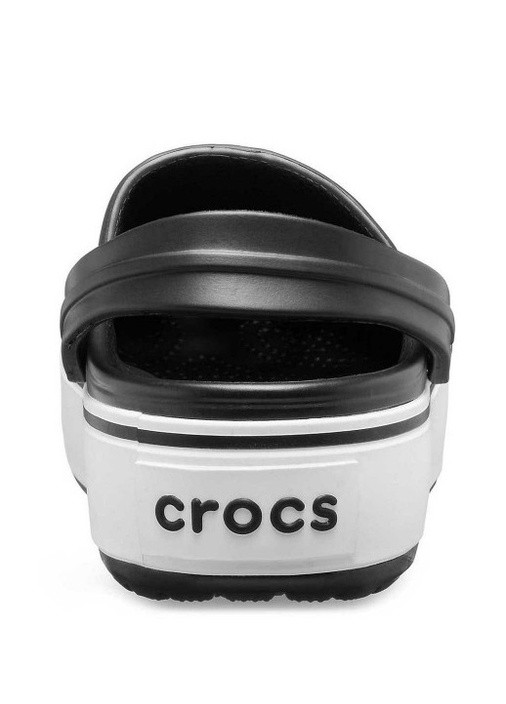 Черные сабо на платформе Crocs на платформе