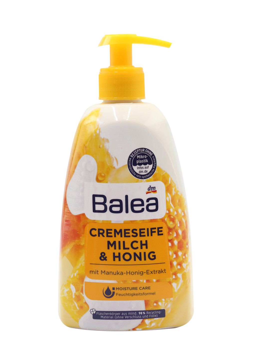 Жидкое крем-мыло Молоко и мед 500 мл Balea (256550176)