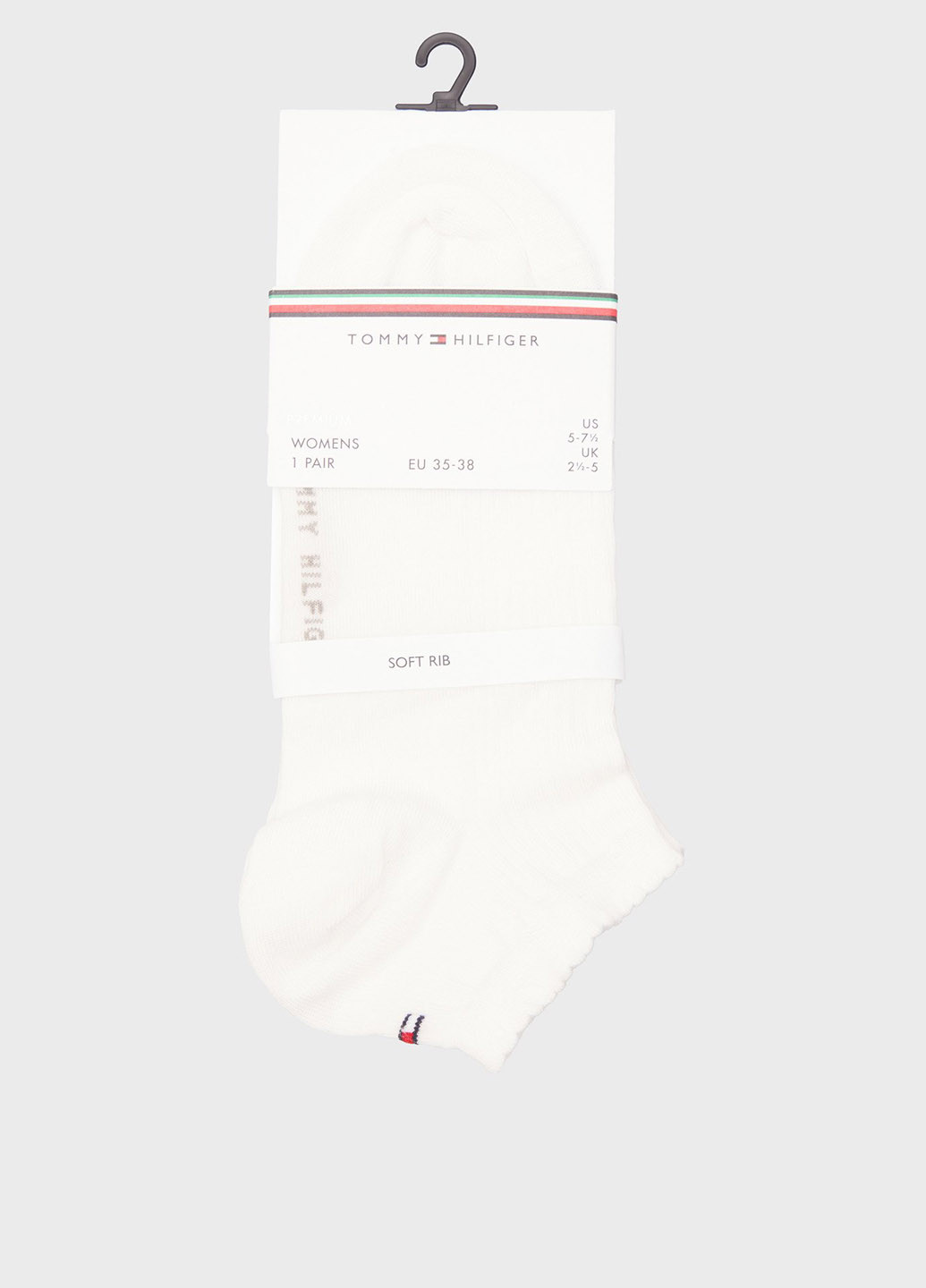 Белые носки Tommy Hilfiger логотипы (347656289)
