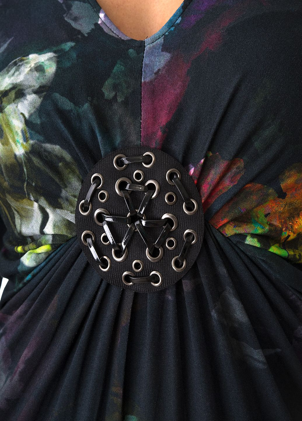 Комбінована кежуал сукня Apriori з абстрактним візерунком